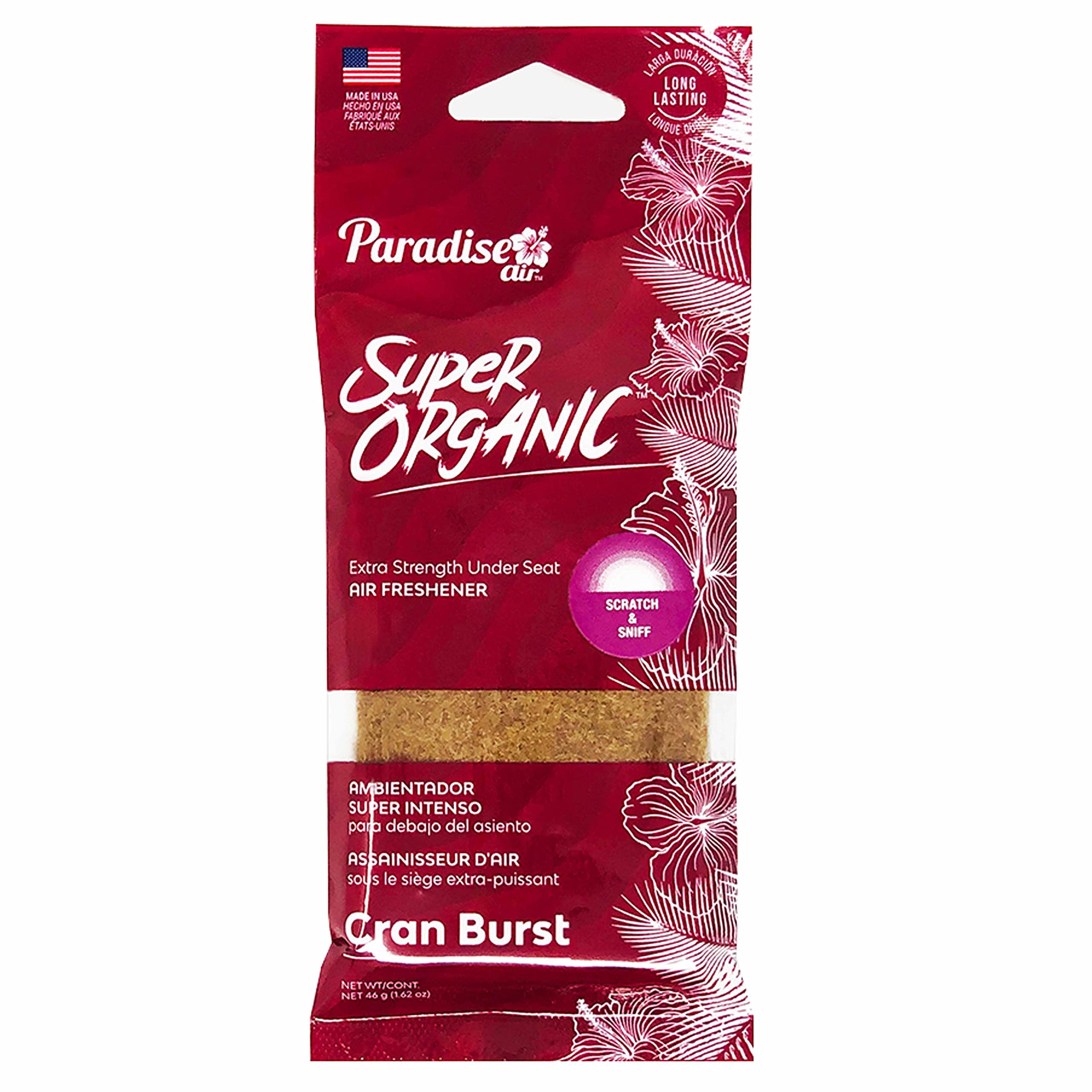 Amazon.com: 2 Pc Paradise Super Organic Cran Burst Scent Air